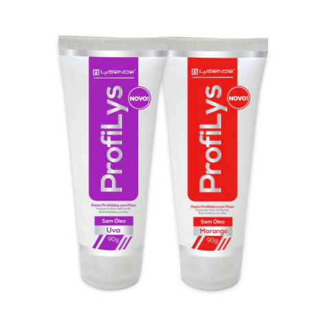 Profilys Pasta Profilática Sabor Morango - Lysanda