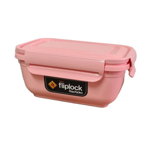 Pote Fliplock - Retangular - Diversos Tamanhos e Cores - Rischioto