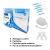 Kit Clareador caseiro 16% ou 22% c/ acessórios - Lysmile Lysanda