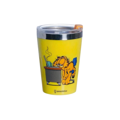 Copo Térmico com Tampa Viagem 300ml Zona Criativa Personagens Batman Toy Story Garfield Monstros SA Disney Pixar - loja online