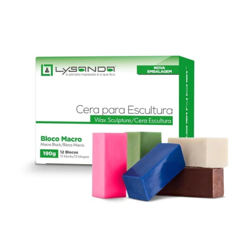 Cera para escultura Lysanda - macro e micro