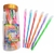 Kit 24 Canetas Esferográficas Twist Colors Ponta 1.0MM - Goller