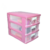 Gaveteiro organizador multiuso pequeno com 3 gavetas - Plasnorthon - comprar online