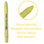 Marca Texto Crayon em Gel - Cores Neon e Pastéis c/ 1 unidade - Goller - NewDentale