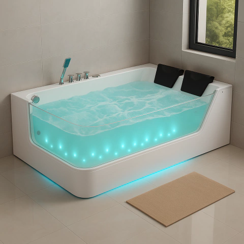 Banheira de Spa Capri com Hidromassagem e Air Blower Luxo Imersão Freestanding 1,8m PEX - comprar online