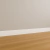 Imagem do Rodapé Poliestireno 10cm Liso Branco 1m RM Decor