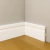 Rodapé Poliestireno 10cm Frisado Branco 1m RM Decor - loja online