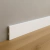 Rodapé Poliestireno 15cm Liso Branco 2m RM Decor - comprar online
