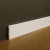 Rodapé Poliestireno 10cm Liso Branco 2m RM Decor na internet