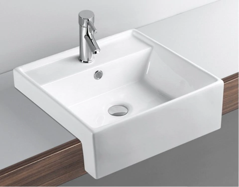 Cuba de Banheiro Louça Apoio Stella Branco PEX