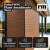 Painel WPC Plano Amadeirado Teca 290 × 14,8 × 2 cm RM Decor - comprar online