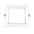 Luminária Plafon Superled Embutir 24W BIV 2700K Quadrado - Ourolux