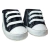Tênis Sapatinho Calce Fácil + Sandália Bebê Kit 2 Pares Infantil Menino Branco/Marinho Macio e Confortável - Bella Artes Kids