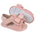 Kit 2 Pares Sandálinha Bebê Menina Rosa Laço/Bca Coração Sola Antiderrapante Confortável - Bella Artes Kids