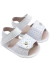 Kit 2 Pares Sandálinha Bebê Menina Rosa Laço/Bca Coração Sola Antiderrapante Confortável - loja online