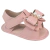Kit 2 Pares Sandálinha Bebê Menina Rosa Laço/Bca Coração Sola Antiderrapante Confortável - comprar online