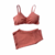 Top Beach I com bojo removível e shorts curto com cós alto ( rosê)