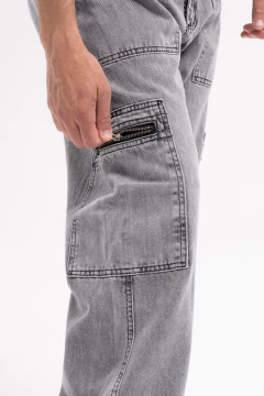 Wide Leg Cargo - ECLIPSE ROJO