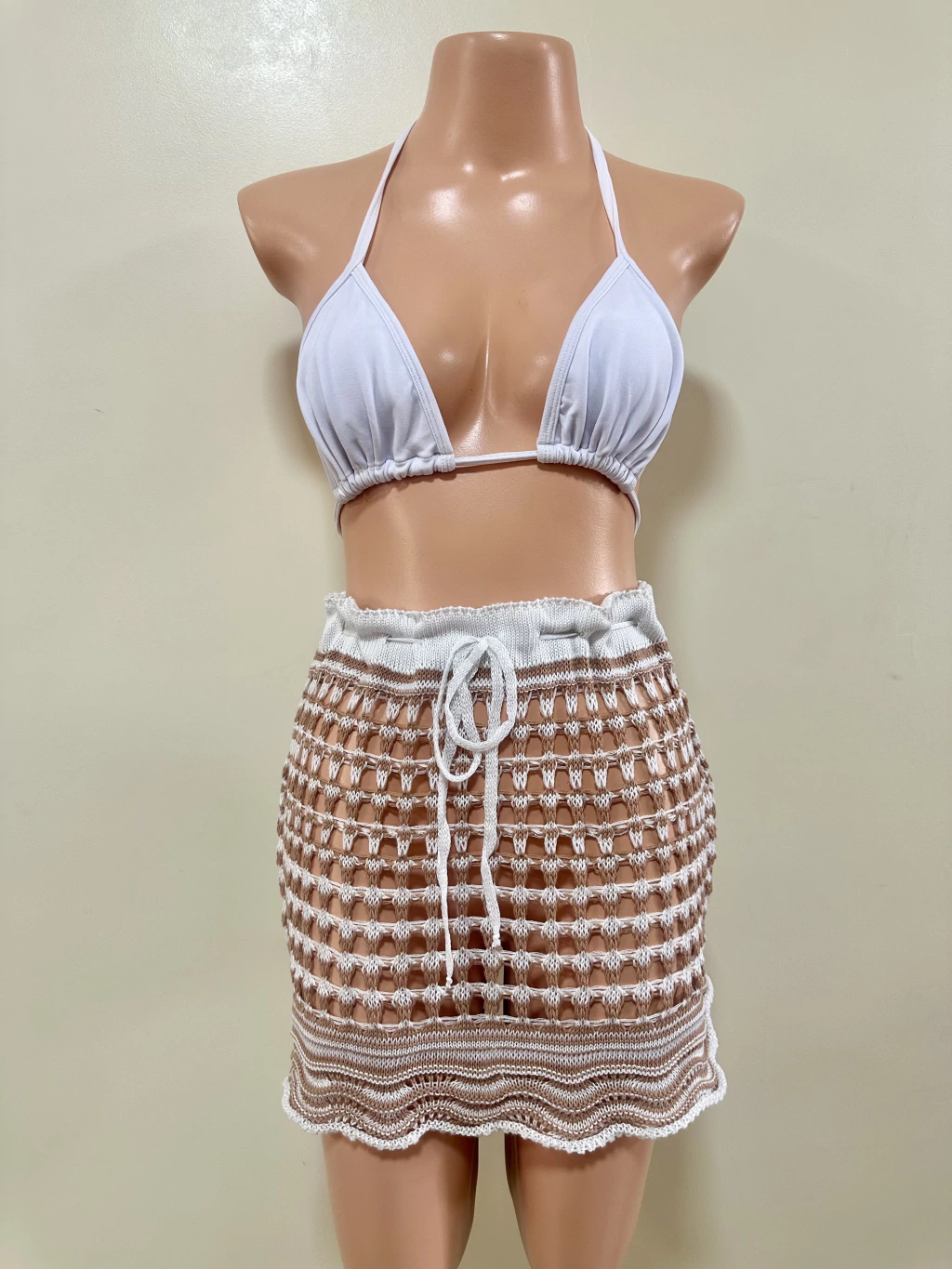 BIQUÍNI CORTININHA + SAIA