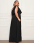 Vestido Plus Size de Festa Longo com Babado - comprar online