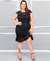 Vestido de Renda Plus Size Midi