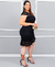 Vestido de Renda Plus Size Midi - Meriliz