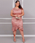 Vestido de Renda Plus Size Midi - comprar online