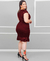 Imagem do Vestido de Renda Plus Size Midi