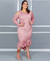 Vestido de Festa Plus Size Midi - Meriliz