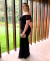 Vestido de Festa Plus Size Longo Ombro a Ombro - comprar online