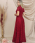 Vestido de Festa Longo de Renda - Meriliz