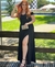 Vestido de Festa Plus Size com Fenda