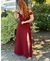 Vestido de Festa Plus Size com Fenda