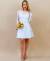 Vestido Noiva Civil Midi Rodado