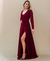 Vestido de Festa Longo com Fenda - Meriliz