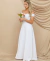 Vestido Noiva Civil Longo Ombro a Ombro