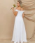 Vestido Noiva Civil Longo Ombro a Ombro - comprar online