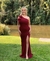 Vestido Longo com fenda um ombro só - loja online