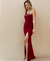 Vestido Longo Com Fenda - Meriliz