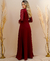 Vestido Longo de Festa com Manga - comprar online