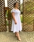 Vestido Noiva Civil Plus Size Midi - Meriliz