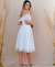 Vestido Noiva Civil Midi Tule - comprar online