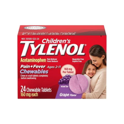 Tylenol Mastigável para Crianças