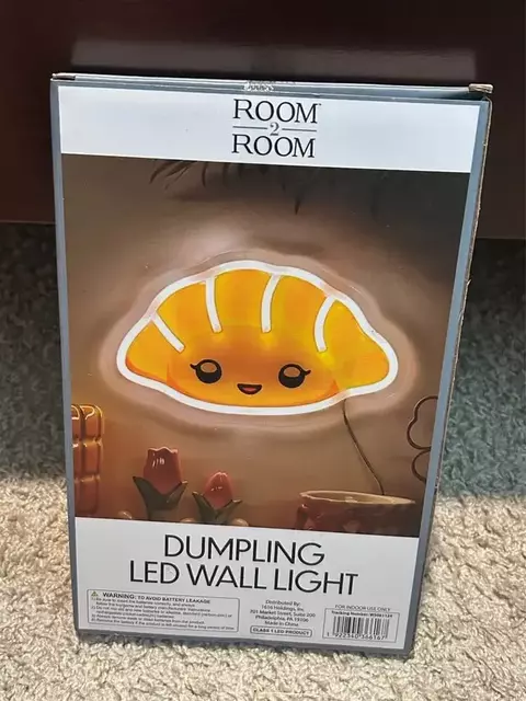 Adorno Luminária De Led Dumpling
