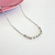 Choker boleada prata