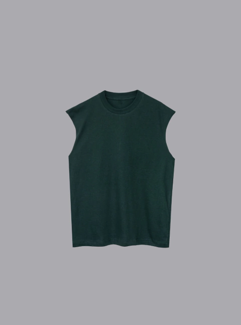 MUSCULOSA OVERSIZE NEGRA