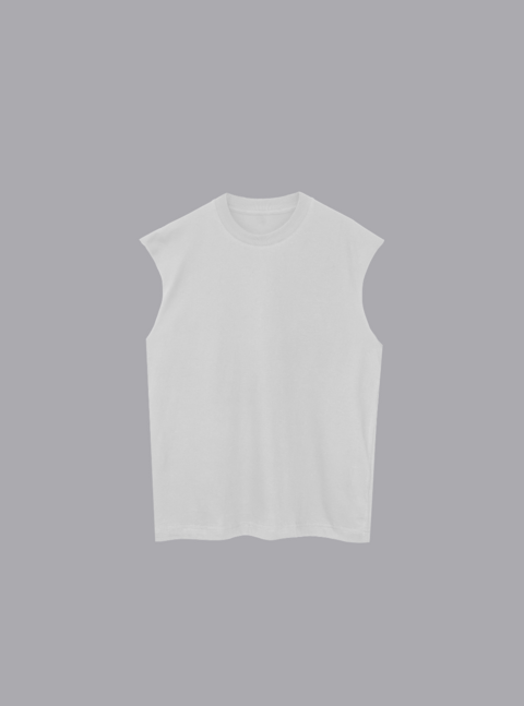 MUSCULOSA OVERSIZE OFF WHITE