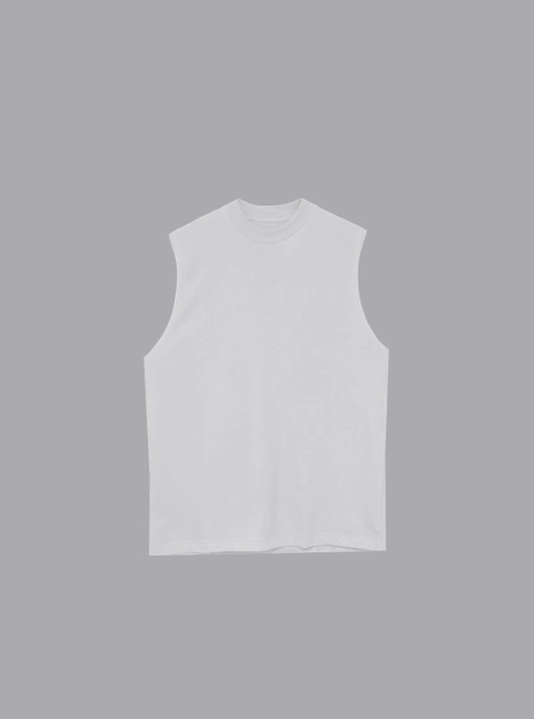 MUSCULOSA REGULAR FIT BLANCA