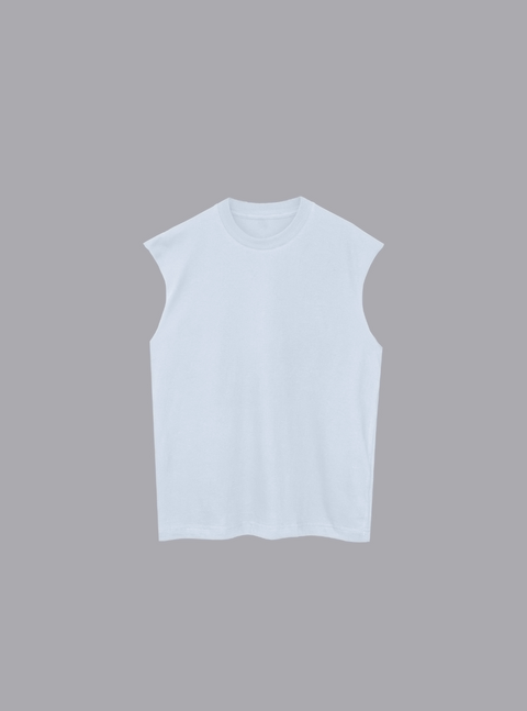 MUSCULOSA OVERSIZE BLANCA
