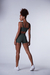 Conjunto Feminino Coala Verde Militar Shorts + Top Franzido - VistaCoala | Loja de Roupas Fitness 